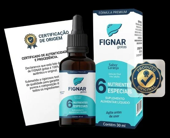 Fignar Gotas Original — Fórmula Premium com 6 Nutrientes Especiais