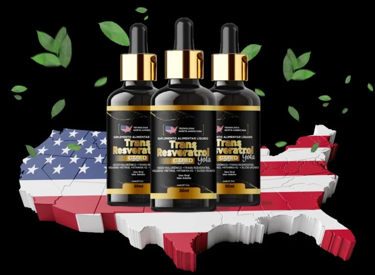 Kit Trans Resveratrol Gold — Tecnologia Americana para Pele Jovem